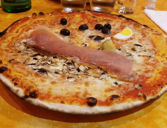Pizza et douceur au nord de Rome