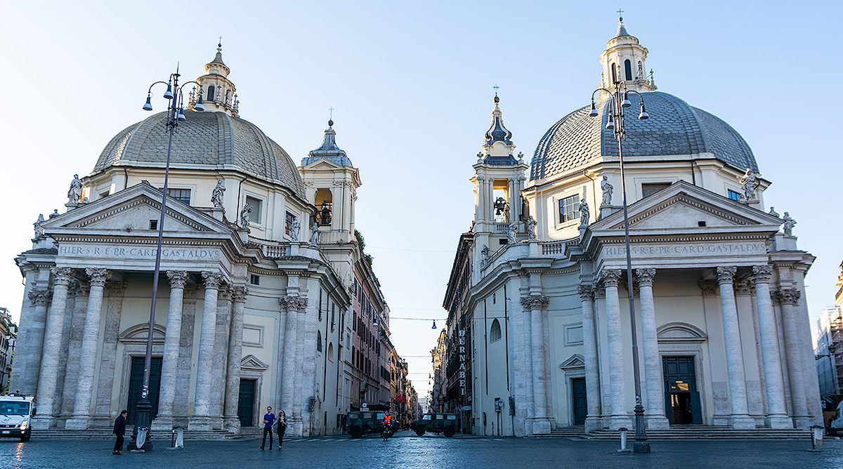 Visite guidée du centre historique de Rome : Piazza Popolo